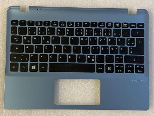 Clavier Qwertz Allemand ACER Notebook Aspire V5-122P 60.M90N1.010 NSK-R70SW 9Z.N9RSW.00G 9ZN9RSW00G NKI111700C NK.I1117.00C TOPCASE BLEU