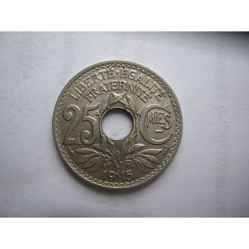 25 Centimes 1915