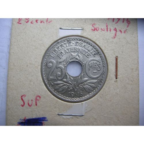 25 Centimes 1917