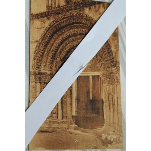 Carte Postale Saintes, Portail De La Chapelle De L'abbaye Des Dames