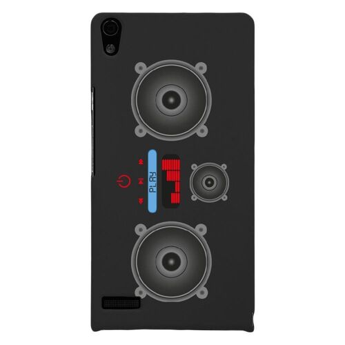 Coque Rigide Pour Huawei Ascend P6 Avec Impression Motifs Lecteur Mp3