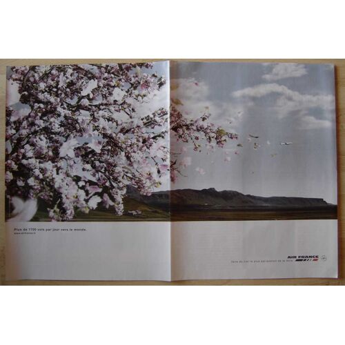 Publicité Papier - Air France De 2004