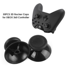 Pièces De Rechange De Manettes Analogiques 3d Pour Xbox 360, 50 Pièces En Plastique Noir De Haute Qualité