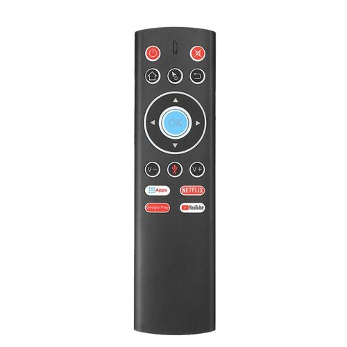télécommande vocale sans fil, 2.4G, pour télévision Android, Google, Netflix et Youtube