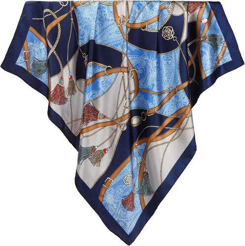 Kalanka-Carré De Soie,Foulard Satin,Foulard Soie Cheveux,Foulard Cheveux Femme,Foulard 1pcs,Foulard En Soie,Foulard Cheveux,Foulard De Soie,Foulard Satin Cheveux Nuit,Foulard En Soie Femme,Fibre De P 