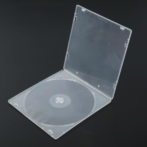 Nouveau et de haute qualité 1 * nouveau support de disque CD étui de rangement de DVD VCD sac de rangement en plastique manches extérieures boîte de rangement Durable