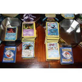 Lot 100 Cartes Pokemon Dont 10 Rare Ou Holo Ou Reverse Ou 100 Pv Et Plus