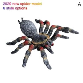Peluche Cosplay Géante Noire Pour Enfants, Jouet Amusant, Accessoires Pour Halloween, Grande Araignée, Animal Effrayant, L5e6