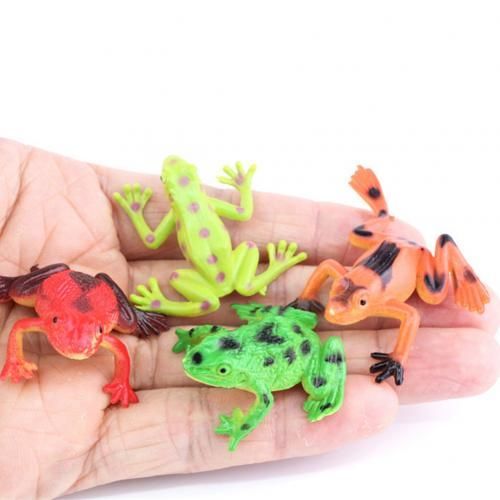 Figurines Modèle D'Organisation Marine, Ensemble De Jouets En Plastique, Petits Crabe, Tortues, Crapaud, Poisson Rouge, Jouets Éducatifs Précoces, Cadeau Pour Enfants