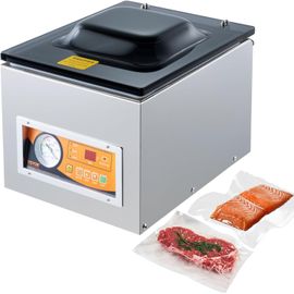 Machine À Emballer Sous Vide À Chambre 260 W Machine D'Emballage Sous Vide Taille Compacte 260 Mm Dans La Cuisine Domestique Et Pour Un Usage Commercial Pour Aliments Humides,Viandes,Marinades