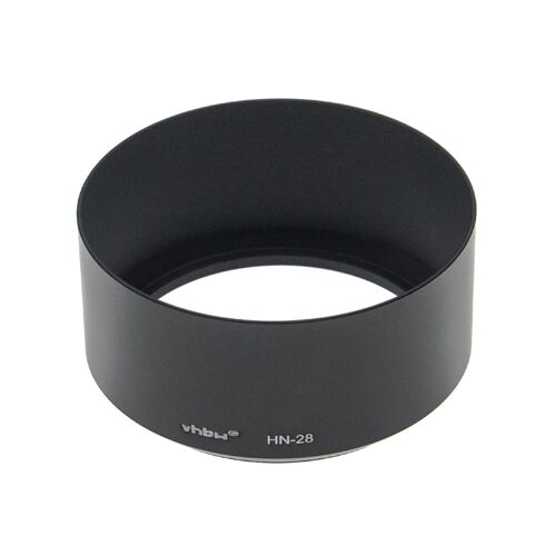 vhbw Pare-soleil compatible avec téléobjectifs à partir de 80 mm avec diamètre de 77 mm - Cache, noir-mat, métal, rond, 4,3 cm