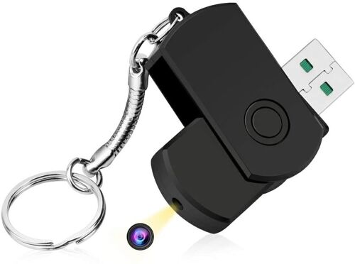 clé USB caméra espion noir