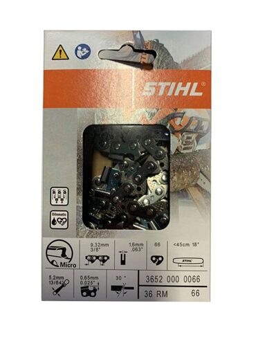 STIHL 3652 000 0066 CHAINE TROCONNEUSE 0795711381585 CHAINSAW 36 RM 66 BRICOLAGE DECOUPE COUPE BOIS MENUISERIE COMASOUND KARTEL CSK ONLINE