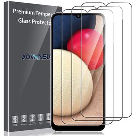Advansia Verre Trempé Pour Samsung Galaxy A02s [X3]