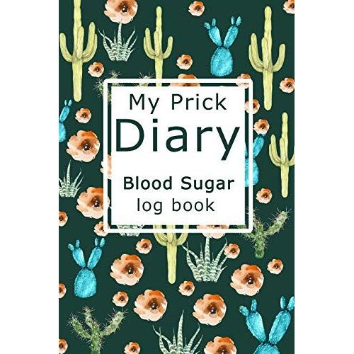 My Prick Diary Blood Sugar Log Book