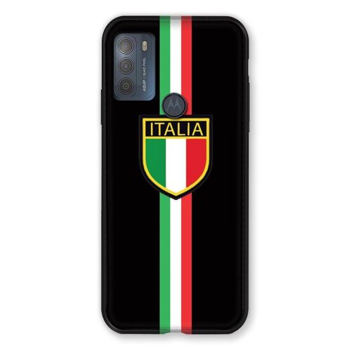 Coque Pour Motorola Moto G50 Italie 3 Noir