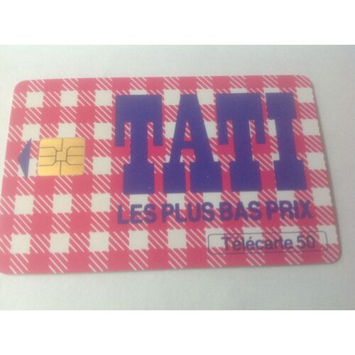 Télécarte 50 Tati 
