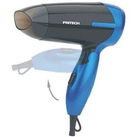 Séche Cheveux De Voyage Pliable 1000w Bleu Noir