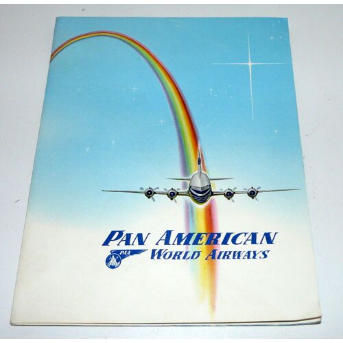 Pan-American World Airways Carte De Joyeux Noel  Années Cinquante....