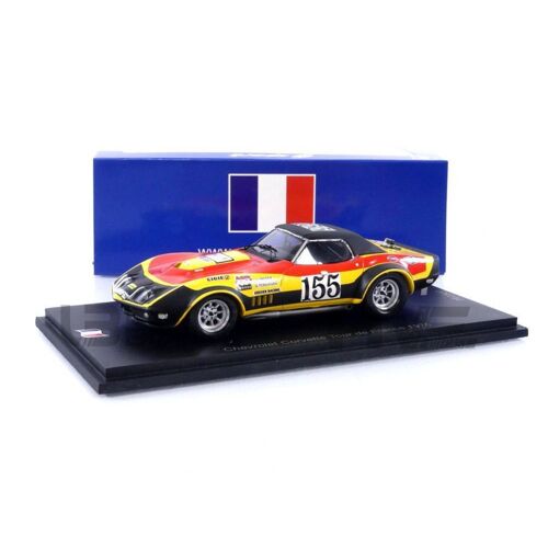 Spark 1/43 - Sf283 - Chevrolet Corvette C3 - Tour De France 1970-Spark