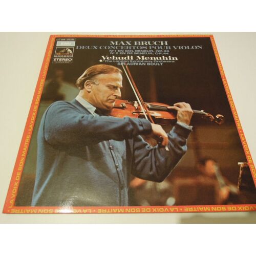 Max Bruch - Deux Concertos Pour Violon N°1 En Sol Mineur Op.26/N°2 Er Ré Mineur Op.44 - Emi 2c06902332 - France