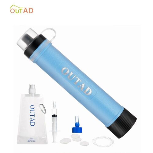 Purificateur D'eau Personnel Portable Avec Filtre Intégré De 1500l, Pour Le Tourisme De Plein Air, Protection De L'environnement