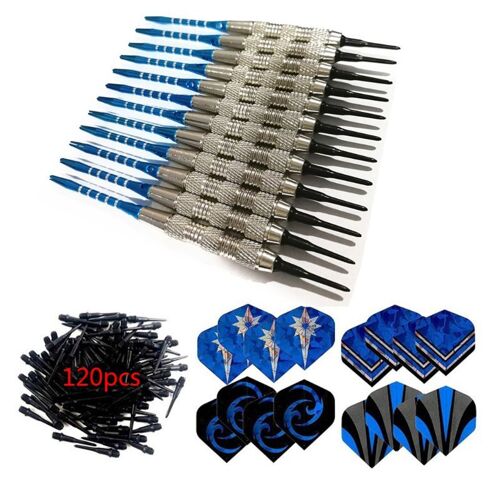 Fléchettes à pointe souple avec pointes supplémentaires, vols pour fléchettes électroniques, jeux de Bar de fête en plein air et en intérieur