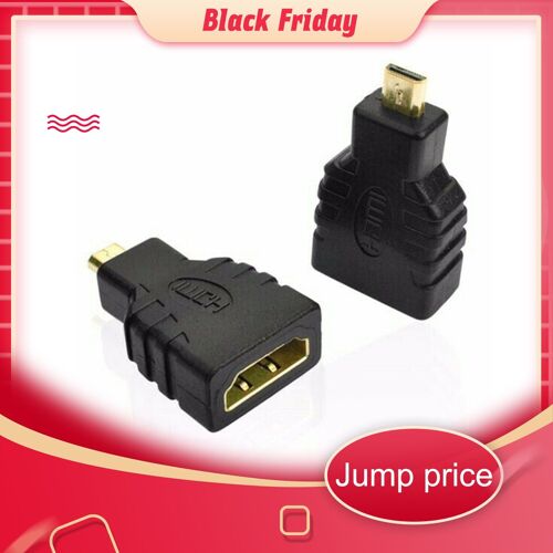 Adaptateur micro hdmi vers HDMI plaqué ou 2021 P, Micro HDMI mâle vers Standard pour Raspberry Pi 4 modèle B, nouveau, 1080