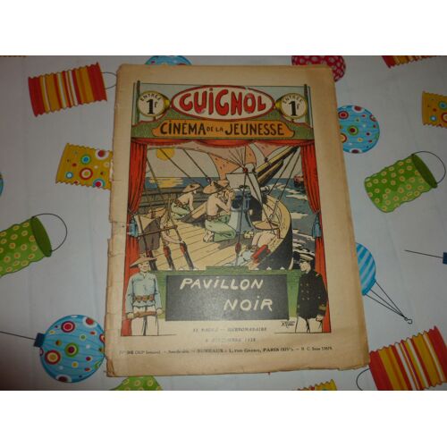 Guignol Cinéma De La Jeunesse N°36 Du 8/09/1935: Pavillon Noir/La Conversion Du Misanthrope