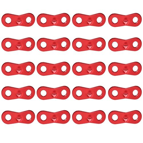 Attache De Corde De Tente De Camping, 20 Pièces, Corde De Parachute, Double ¿Il, Réglable, Accessoires De Tente, Kit De Voyage
