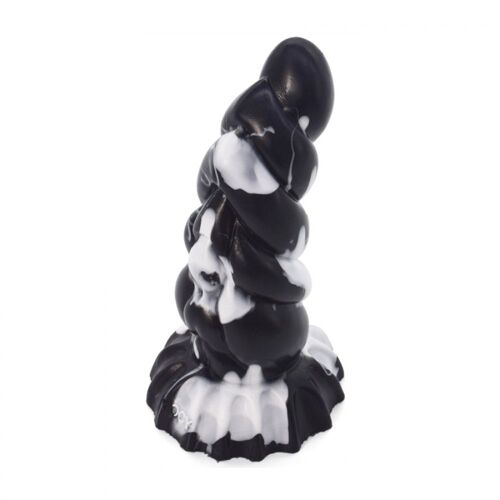 Gode Monster Plug Skarix 15 X 6cm Noir-Blanc F*Ck My Color
