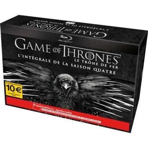 Game Of Thrones, Le Trône De Fer - Coffret De Pré-Réservation De La Saison 4 Blu-Ray Edition Limitée