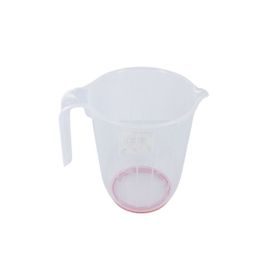 Fackelmann 44984 Verre Doseur Plastique Base Antidérapante, Verre Doseur Cuisine, Pichet Doseur Avec Bec Verseur, Verre Doseur 1 L, Verre Mesureur Cuisine, Plastique, 14,4 X 11,9 Cm