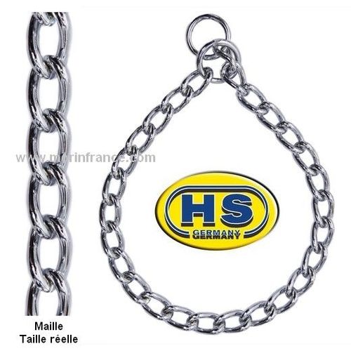 Collier Étrangleur Pour Chien, Acier Chromé - Qualité Pro Hs Désignation : Collier Étrangleur - Qualité Pro Hs | Longueur Total : 70 Cm | Ouverture Maxi : Collier Étrangleur - Qualité Pro Hs | Diamètre Du Fil : 70 Cm Hs - Sprenger 514013