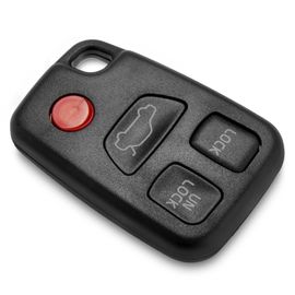 Coque Housse De Clé Télécommande Voiture 4 Boutons Pour Volvo C70 S40 S60