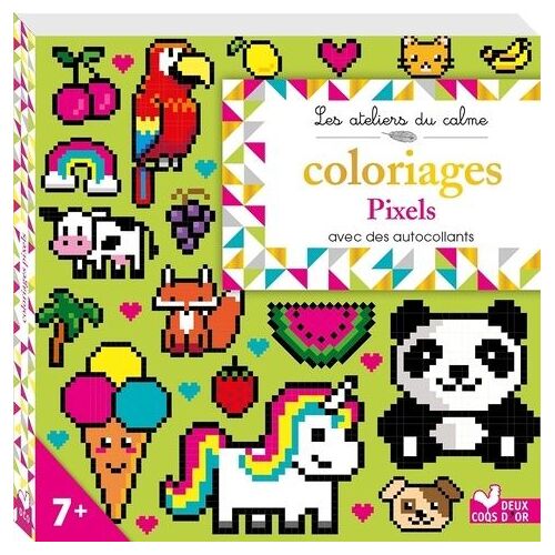 Coloriages Pixels - Avec Des Autocollants