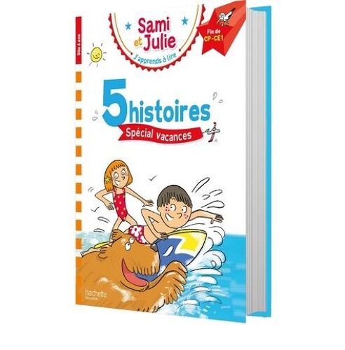 J'apprends À Lire Sami Et Julie Fin Cp-Ce1 - 5 Histoires Spécial Vacances