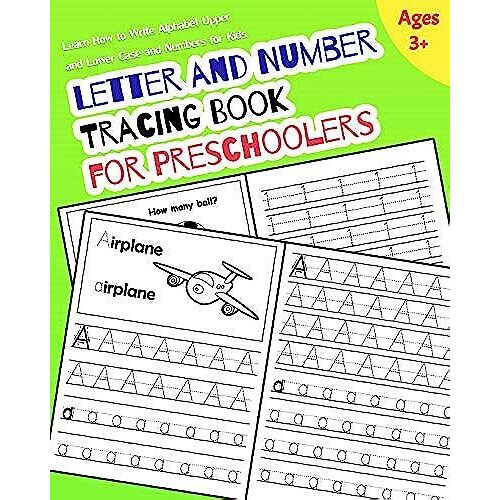 Letter & Number Tracing Bk For