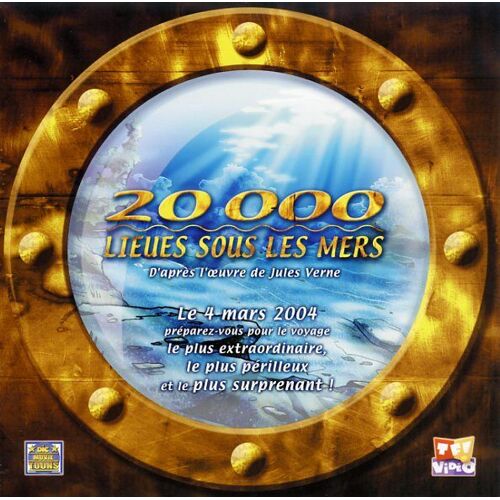 20 000 Lieues Sous Les Mers - D'après L'oeuvre De Jules Verne -Synopsis Dépliant Du Film D'animation