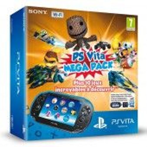 Pack Ps Vita Wi-Fi Megapack + Voucher + Cm 8 Go