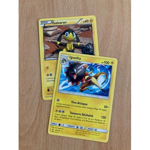 (162) Galvaran + Iguolta (Pokemon)