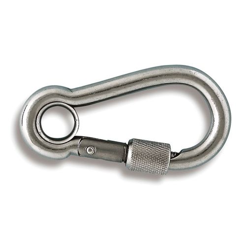 MOUSQUETON A VIS INOX 270KG D10MM L100MM