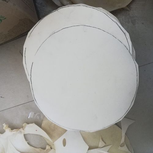 Tête De Tambour Ronde Beige Pour Remplacement Bongo,Accessoires De Tambour - Type 16cm