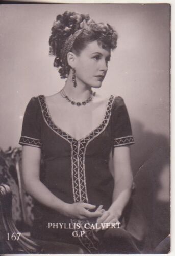 Carte Photo 5x7.3 Cm  Phyllis Calvert  ( G.P. )  N°167
