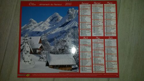 Calendrier La Poste 2015 Oller 321