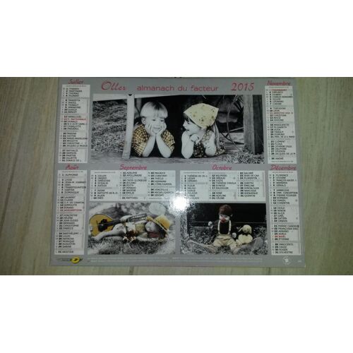 Calendrier La Poste 2015 Oller 304