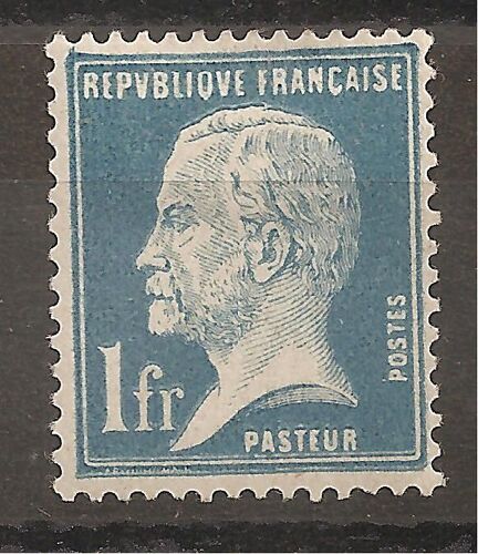 179 (1923) Pasteur 1f Bleu N* (Côte 25e) (2857)