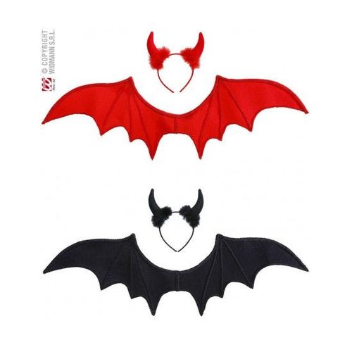 Ailes Et Cornes De Diable Adulte