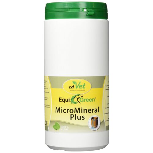 Cdvet Equigreen Micromineral Plus 1 Kg - Complément Alimentaire Pour Chevaux Apport Minéral 100 Naturel Pour Le Cheval