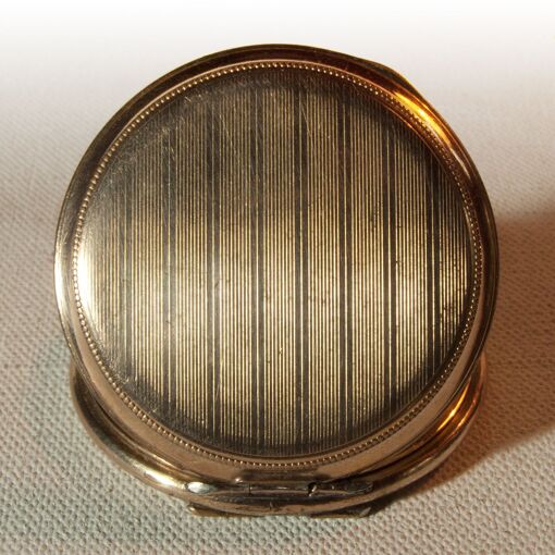 Montre à Gousset Ancienne Plaquée Or - Cadran émaillé, Occasion, Unisexe Adulte, Vintage